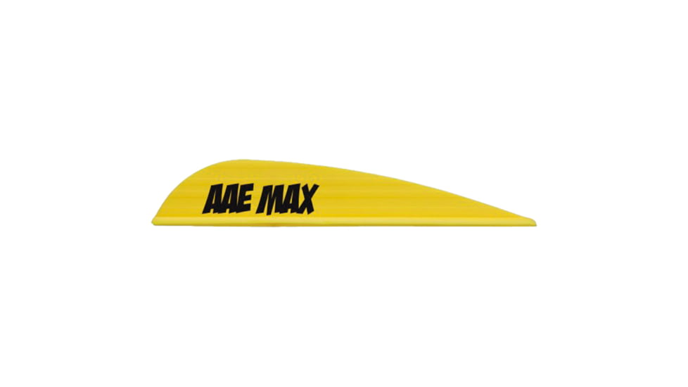 AAE Max Stealth Vanes, Yellow, 50 Pack, MSYE50