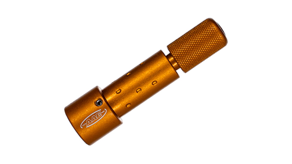 AAE OMP Knob Nock Receiver, Bow, 4-5-6 Fletch, Orange, OMP56