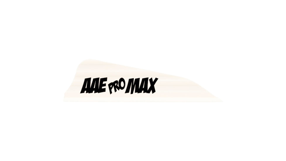 AAE Pro Max Vanes, White, 50 Pack, PMHAWH50