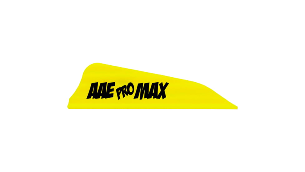 AAE Pro Max Vanes, Yellow, 50 Pack, PMHAYE50