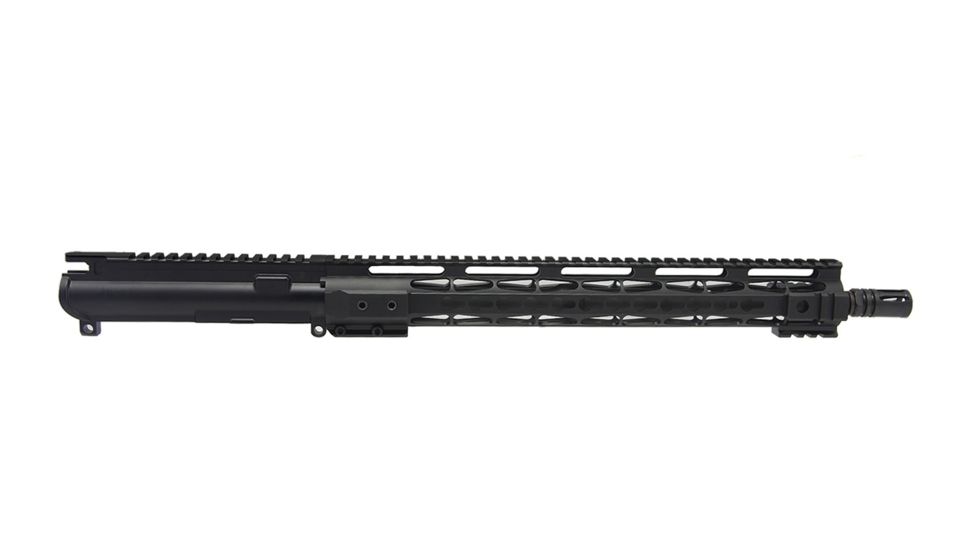 Aagil Arms Complete .300 Blackout AR-15 Upper Receiver Assembly w/ 16in  Barrel and 15in  Free Float KeyMod Handguard AA-CURK16300R15