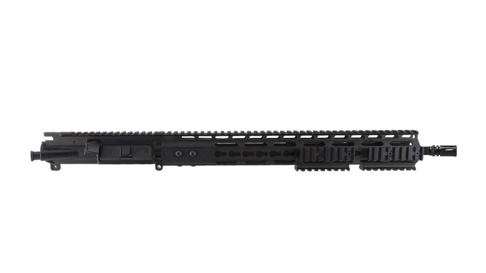 Aagil Arms Complete 5.56 Nato AR-15 Upper Receiver Assembly w/ 16in  Barrel and 15in  3-sided KeyMod Handguard AA-CURK16300715