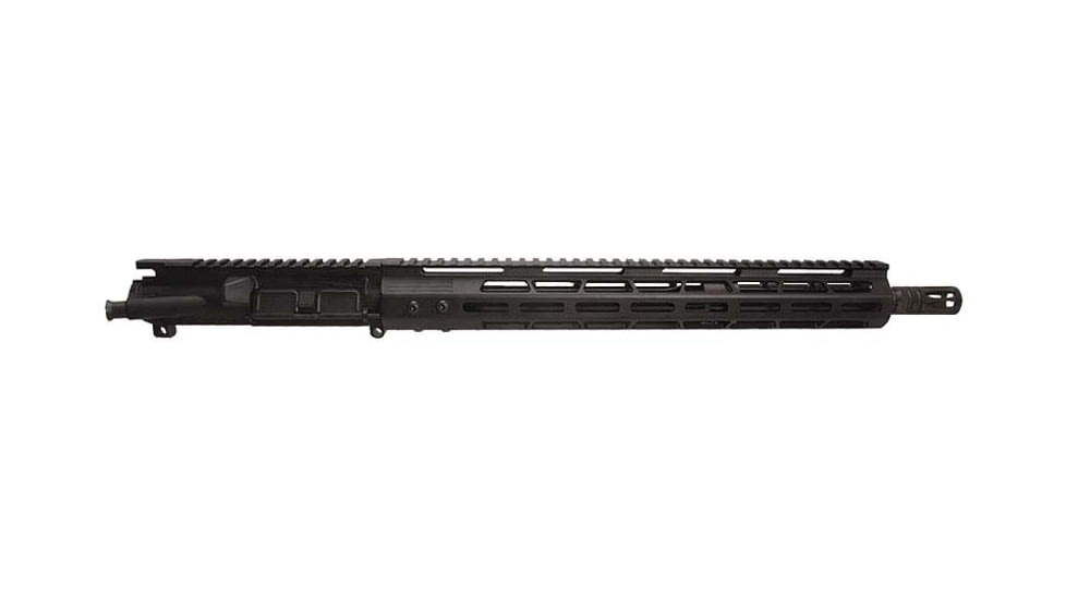 Aagil Arms Complete AR-15 .300 Blackout Upper Assembly 16in Barrel Length Carbine 1-8 Twist w/ 15in M-Lok, Nitrate Anodized, Black, Medium, AA-16N300C8K15