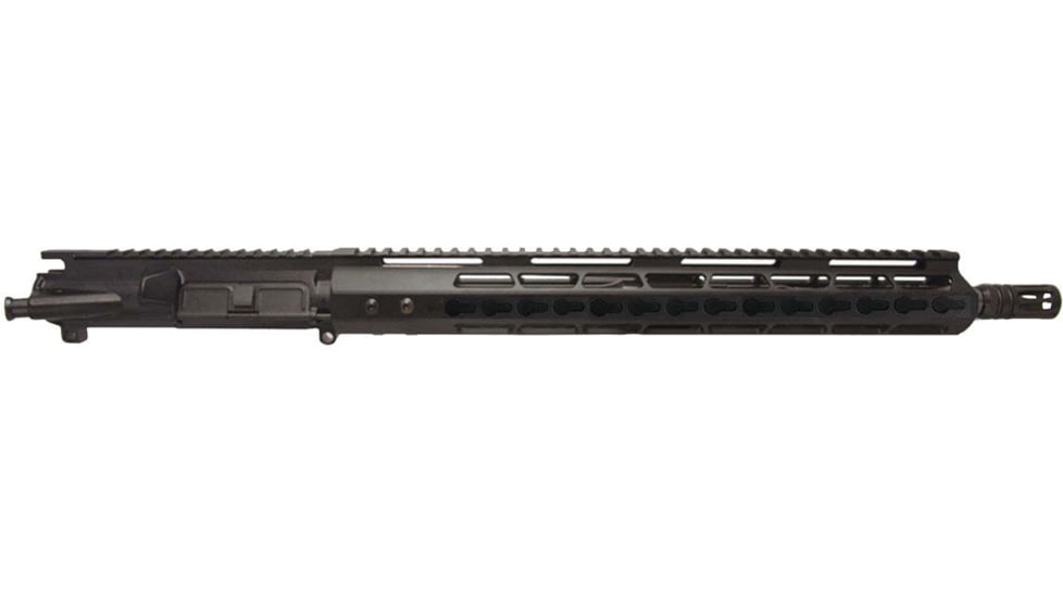 Aagil Arms Complete AR-15 5.56 NATO Upper Assembly 16in Barrel Length Carbine 1-8 Twist w/ 15in Key Mod, Anodized, Black, Medium, AA-C16556C7D15