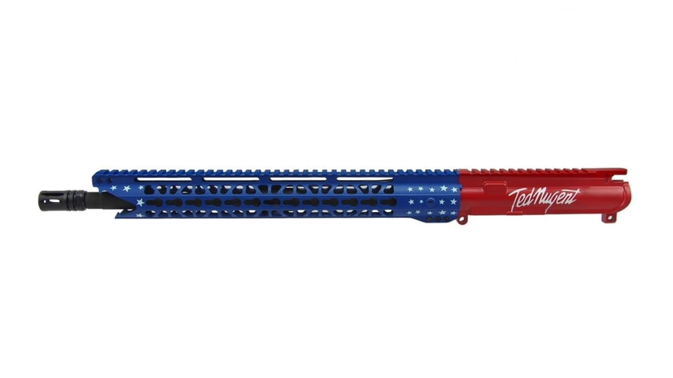 Aagil Arms Ted Nugent's Signature Series .223 Wylde AR-15 Complete Upper Receiver Assembly w/ 15in American Flag Cerakote, AA-CURK16223C15TNZS