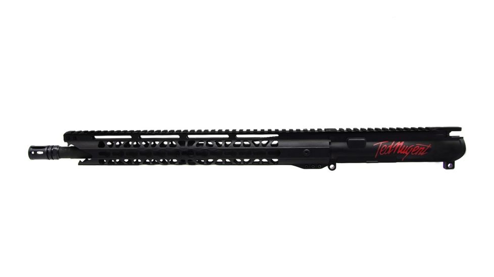 Aagil Arms Ted Nugent's Signature Series .450 Bushmaster AR15 Upper Receiver Assembly w/ 15in Cobra Style Handguard, Gun Black Cerakoted AA-CURK16450C15TNGB