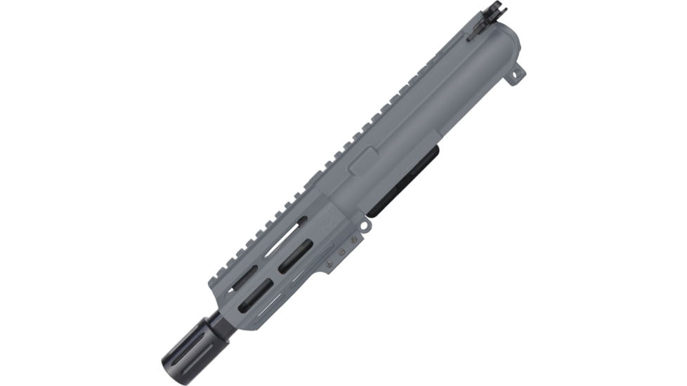 ABC RIFLE COMPANY AR-15 .223 Remington/5.56x45mm NATO Micro Pistol 5in Barrel M-LOK Handguard Upper Receiver w/BCG And Charging Handle, Sniper Grey, UA15-BR5-ML4D-SG