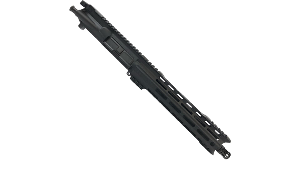 ABC RIFLE COMPANY AR-15 .223 Remington/5.56x45mm NATO Pistol 10in Barrel Custom 10in Top Cut Hybrid M-LOK Handguard Complete Upper Receiver w/BCG And Charging Handle, Black, UA15-BR10-TCABC10