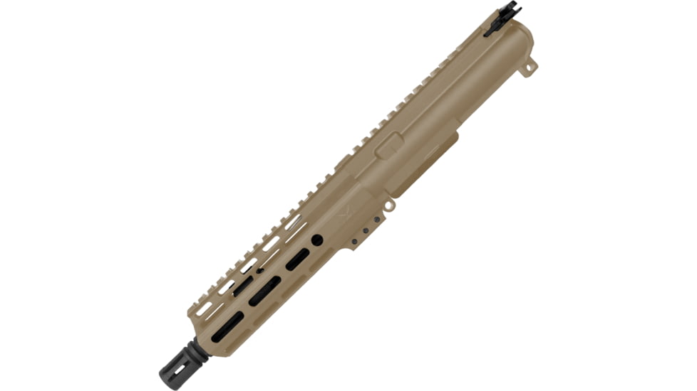 ABC RIFLE COMPANY AR-15 .223 Remington/5.56x45mm NATO Pistol 7.5in Barrel M-LOK Handguard Complete Pistol Receiver w/BCG And Charging Handle, Flat Dark Earth, UA15-BR7-ML7D-FDE
