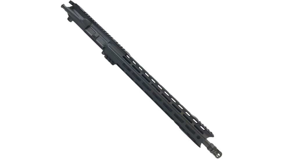 ABC RIFLE COMPANY AR-15 .223 Remington/5.56x45mm NATO Rifle 16in Barrel Custom 15in Top Cut Hybrid M-LOK Handguard Complete Upper Receiver w/BCG And Charging Handle, Black, UA15-BR16-TCABC15