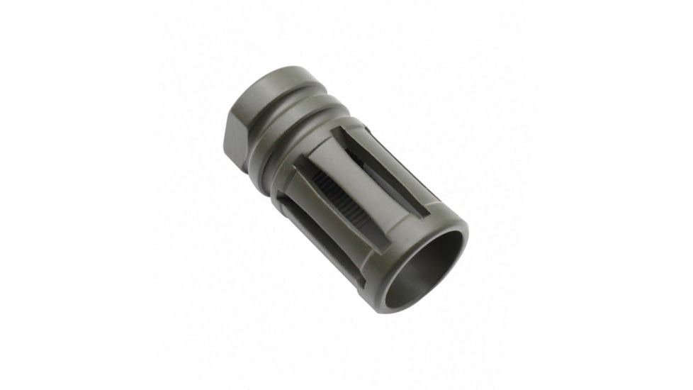 ABC RIFLE COMPANY AR-15 A2 Style Flash Hider, .223 Remington/5.56x45mm NATO, 1/2x28, Cerakote, Olive Drab Green, MB15-A2-ODG