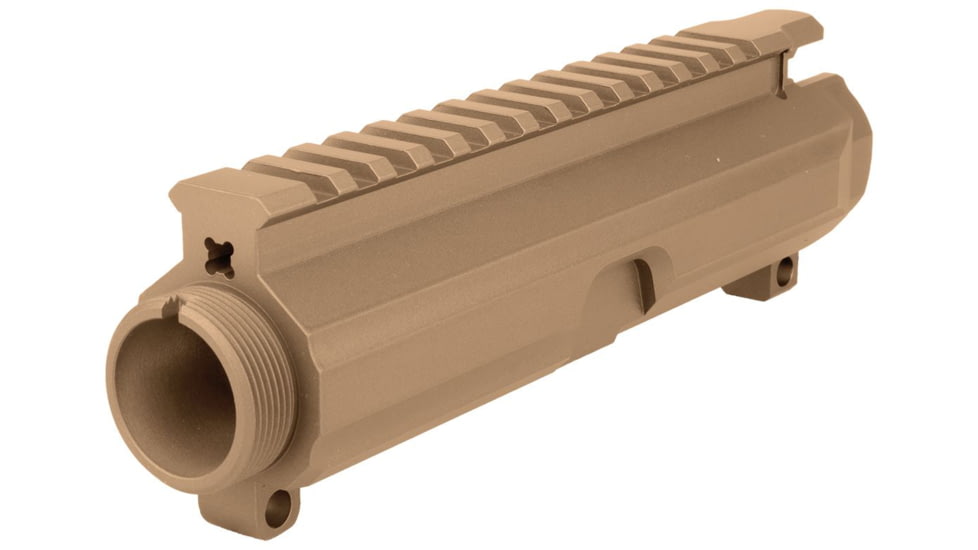 ABC RIFLE COMPANY AR-15 Billet Stripped Upper Receiver, Cerakote, Flat Dark Earth, UP15-CM-BILLET-FDE