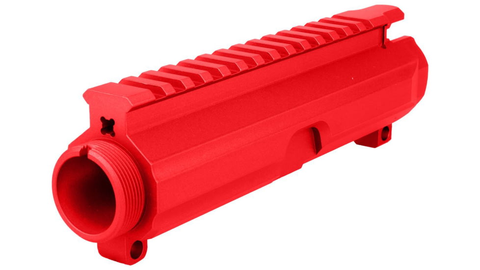 ABC RIFLE COMPANY AR-15 Billet Stripped Upper Receiver, Cerakote, Red, UP15-CM-BILLET-RD