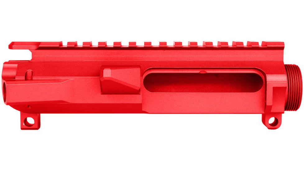 ABC RIFLE COMPANY AR-15 Billet Stripped Upper Receiver, Cerakote, Red, UP15-CM-BILLET-RD