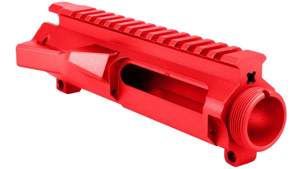 ABC RIFLE COMPANY AR-15 Billet Stripped Upper Receiver, Cerakote, Red, UP15-CM-BILLET-RD