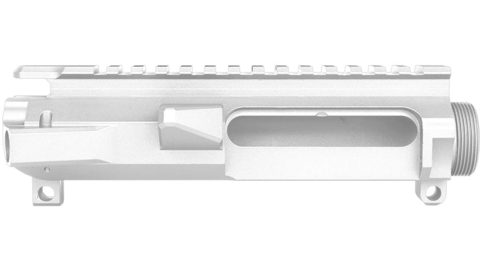 ABC RIFLE COMPANY AR-15 Billet Stripped Upper Receiver, Cerakote, White, UP15-CM-BILLET-STW