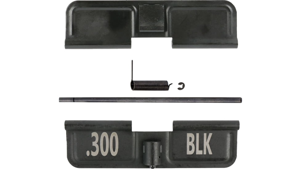 ABC RIFLE COMPANY AR-15 Engraved Ejection Port Dust Cover Assembly, .300 AAC Blackout, Black, EPC15-300