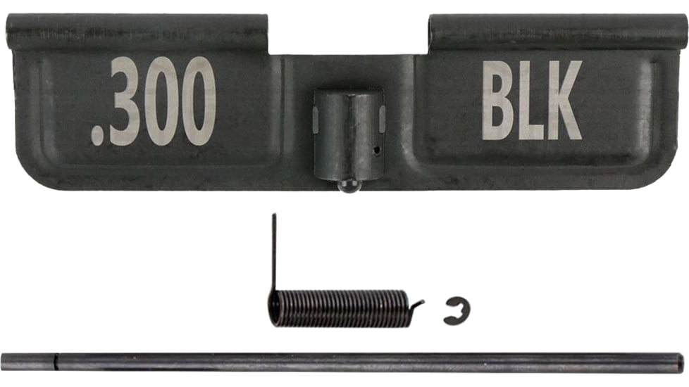 ABC RIFLE COMPANY AR-15 Engraved Ejection Port Dust Cover Assembly, .300 AAC Blackout, Black, EPC15-300