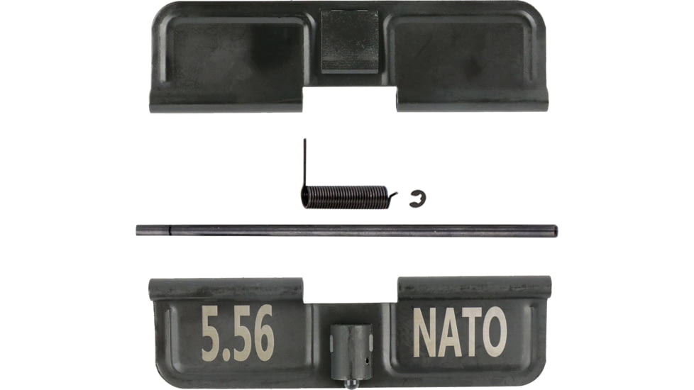 ABC RIFLE COMPANY AR-15 Engraved Ejection Port Dust Cover Assembly, 5.56x45mm NATO, Black, EPC15-556