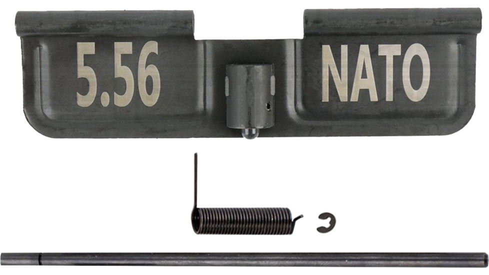 ABC RIFLE COMPANY AR-15 Engraved Ejection Port Dust Cover Assembly, 5.56x45mm NATO, Black, EPC15-556