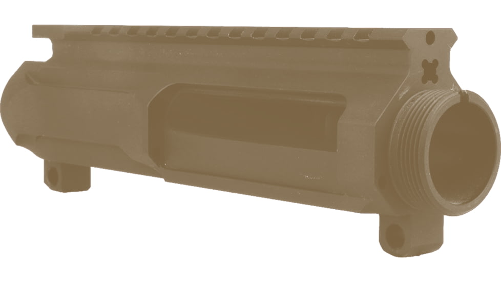 ABC RIFLE COMPANY AR-15 Sleek Billet Stripped Upper Receiver, Cerakote, Flat Dark Earth, UP15-BILLET-CFDE