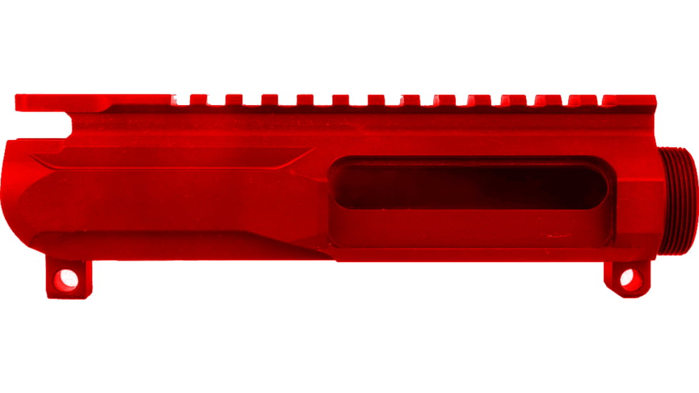 ABC RIFLE COMPANY AR-15 Sleek Billet Stripped Upper Receiver, Cerakote, Red, UP15-BILLET-RD