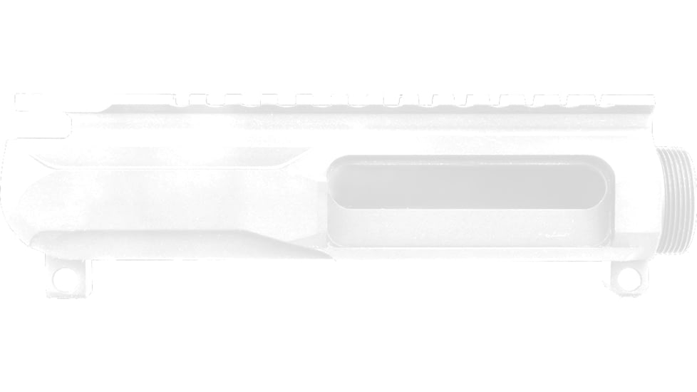 ABC RIFLE COMPANY AR-15 Sleek Billet Stripped Upper Receiver, Cerakote, White, UP15-BILLET-STW