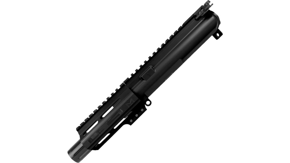 ABC RIFLE COMPANY AR .40 S&amp;W Pistol 4in Barrel M-LOK Handguard Complete Upper Receiver w/BCG And Charging Handle, Black, UA40-BR4-ML4-BLK