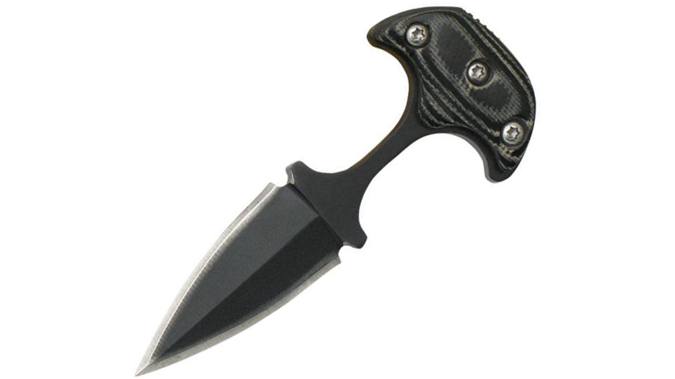 ABKT Tac 3 Inch Neck Knife, Black AB0016