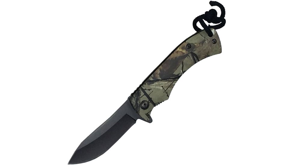 ABKT Tac Realtree Xtra Linerlock Assisted Opening Knife, Camo AB027XT