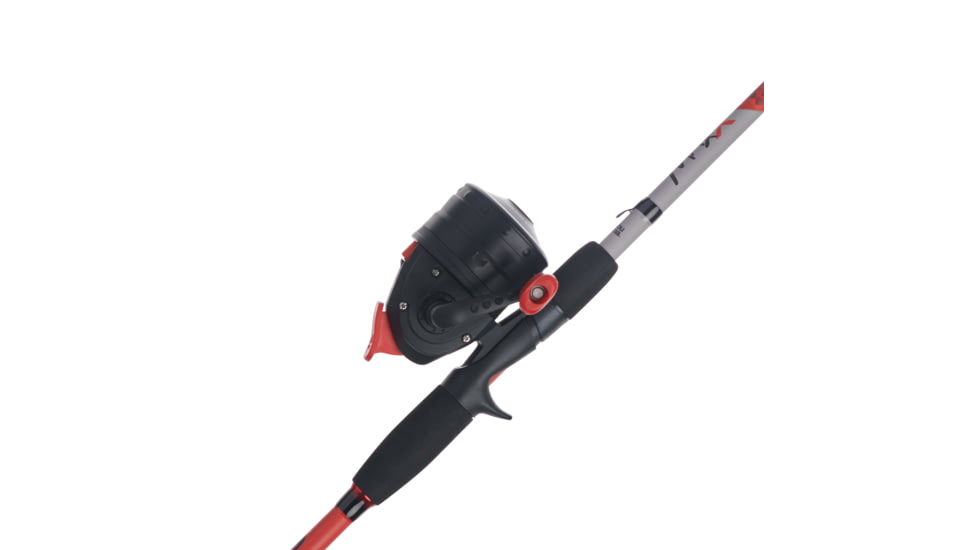 Abu Garcia Max X Spincast Combo, 4.3/1, Right/Left, 10, 6ft. Rod Length, Medium Power, Moderate Fast Action, 2 Pieces Rod, MAXXSC10/602M