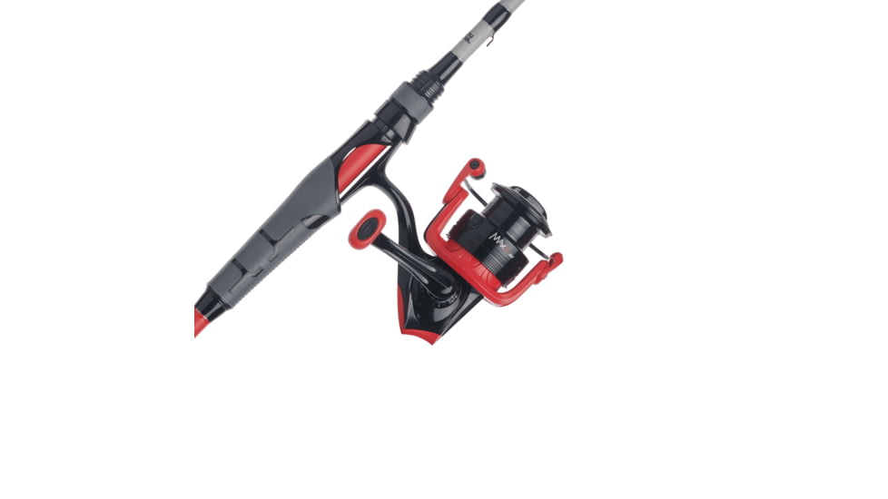 Abu Garcia Max X Spinning Combo, 5.2/1, Right/Left, 20, 6ft. Rod Length, Medium Power, Moderate Fast Action, 1 Piece Rod, MAXXSP20/601M