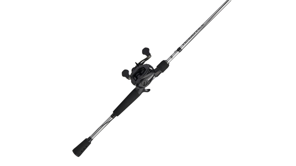 Abu Garcia Vengeance Baitcast Combo, 6.4/1, Left, LP, 7ft. Rod Length, Medium Heavy Power, Fast Action, 1 Piece Rod, VENGLP-L/701MH