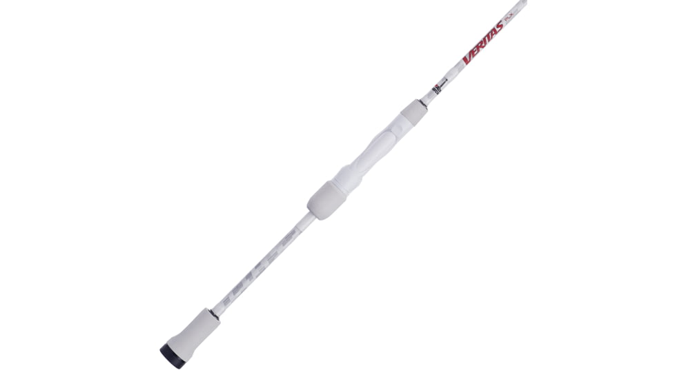 Abu Garcia Veritas Rod, Medium-Light, 1 Piece, Spinning, Fast, 6-12lb, 1/8-1/2oz, Ti Guideswith Zirconium Inserts, Eva Handle, 69, VTPS69-4