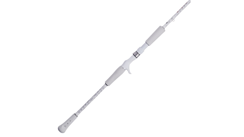 Abu Garcia Veritas Toro Musky Cast Rod. 1 Piece, Heavy, Fast, 40-60lb, 4-10oz, Ti Guides with Zirconium Inserts, Eva Handle, 8ft, VTPCMU80-7