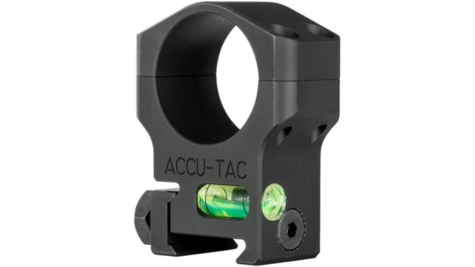 ACCU-TAC 34 Mm Scope Rings, Flat Black, Small HSR-340
