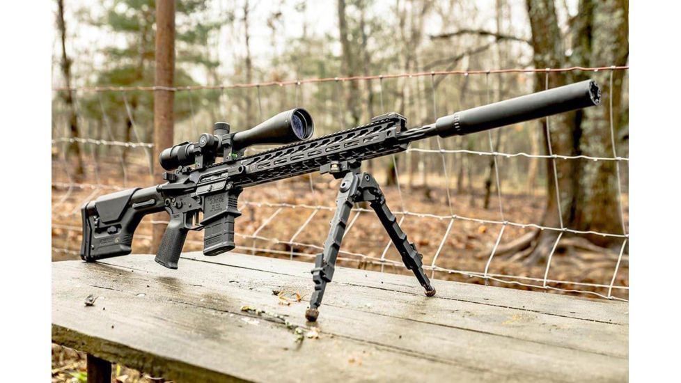 ACCU-TAC 34 Mm Scope Rings, Flat Black, Small HSR-340