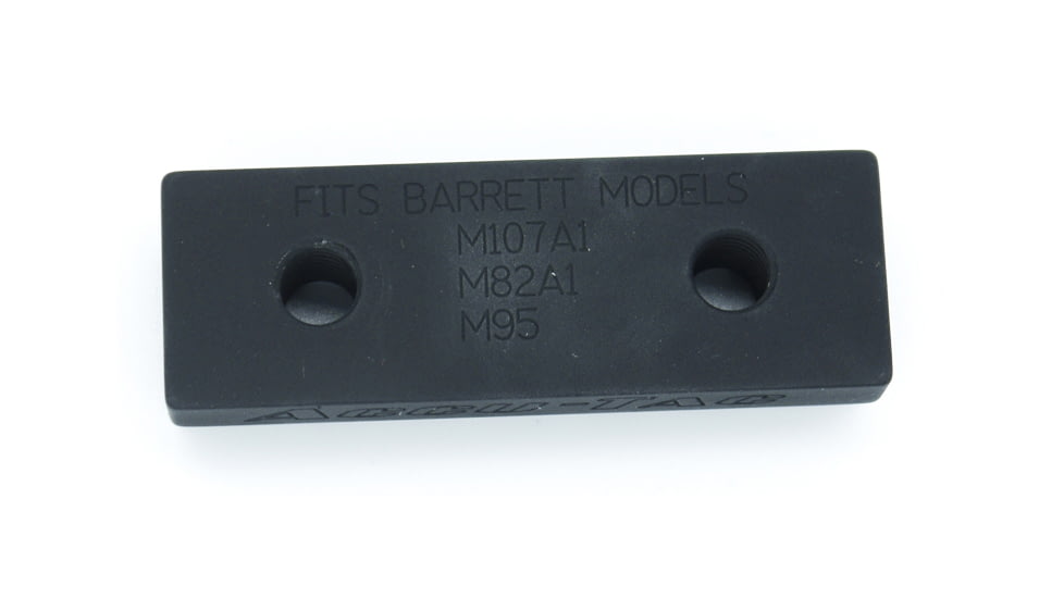 ACCU-TAC Barret Spec Rail, Black, Small, BSPR-MFA