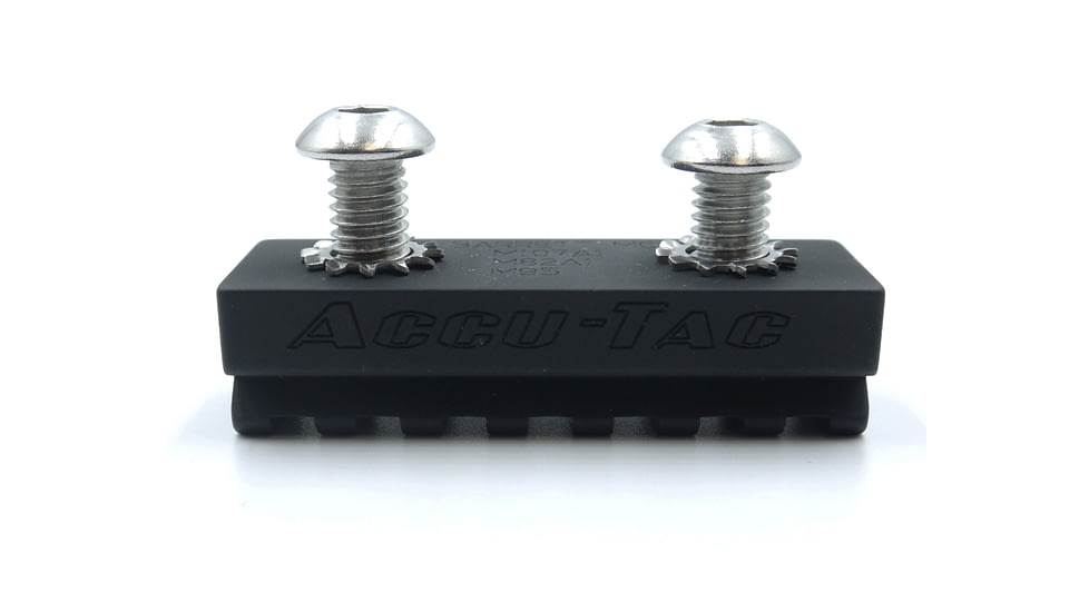 ACCU-TAC Bipod Barrett Spec-MF Rail, Flat Black BSPR-MFA