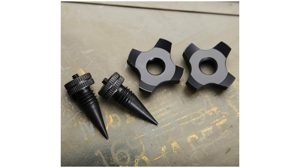 ACCU-TAC Bipod Spike Claws, Flat Black, LRSC-0001