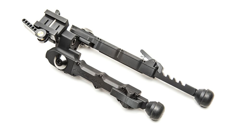ACCU-TAC BR-4 G2 Bolt Action Bipod, Flat Black, BRB-G200