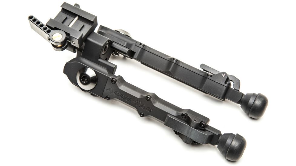 ACCU-TAC BR-4 G2 Bolt Action Bipod, Flat Black, BRB-G200