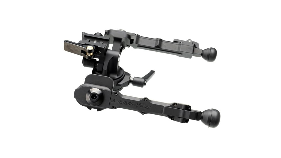 ACCU-TAC Fc-4 G2 Bipod, Picatinny, Pan/Cant, Black, Large, FCB-G200