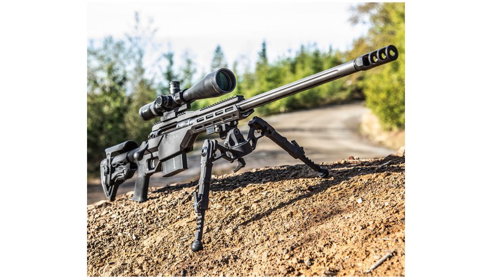 ACCU-TAC FC-G2 F-Class Bipod, Flat Black, FCB-G200