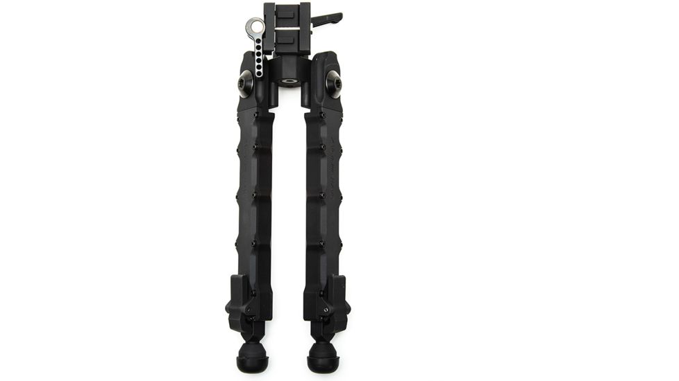 ACCU-TAC LR-10 G2 Quick Detach Bipod, Large Rifle, Flat Black, LRB-G200