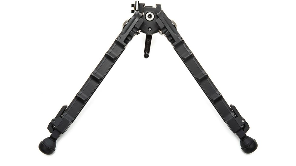 ACCU-TAC LR-10 G2 Quick Detach Bipod, Large Rifle, Flat Black, LRB-G200
