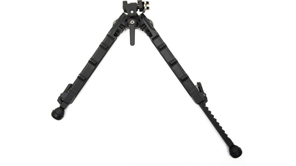 ACCU-TAC LR-10 G2 Quick Detach Bipod, Large Rifle, Flat Black, LRB-G200