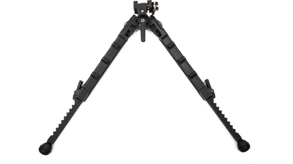ACCU-TAC LR-10 G2 Quick Detach Bipod, Large Rifle, Flat Black, LRB-G200