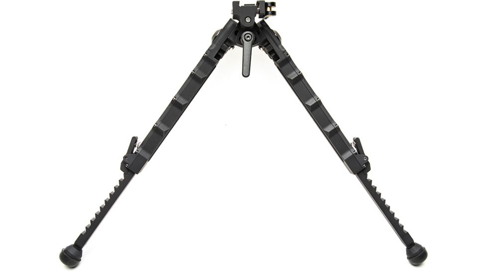 ACCU-TAC LR-10 G2 Quick Detach Bipod, Large Rifle, Flat Black, LRB-G200