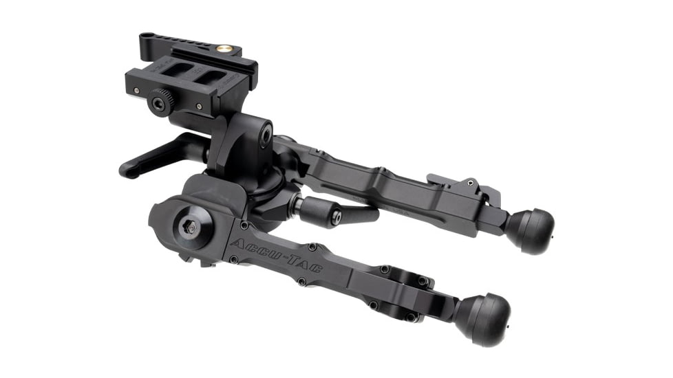 ACCU-TAC Pc-4 Arca Spec Qd Bipod Pan/Cant, Black, Small, PCASQD-0400
